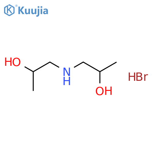 2-Propanol, 1,1'-iminobis-, hydrobromide structure