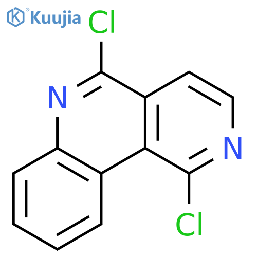 Benzo[c]-2,6-naphthyridine, 1,5-dichloro- structure