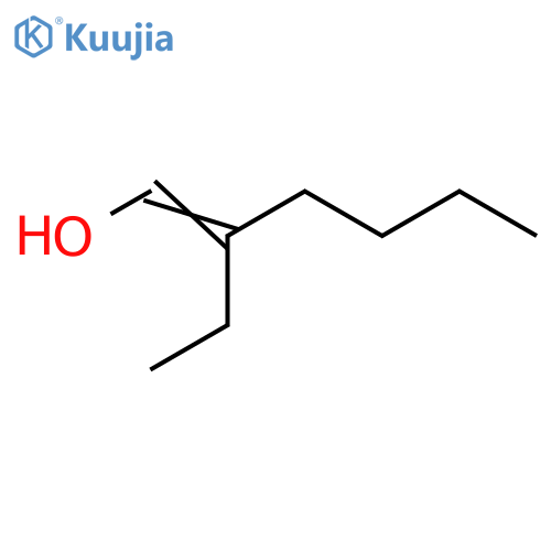 1-Hexen-1-ol, 2-ethyl- structure