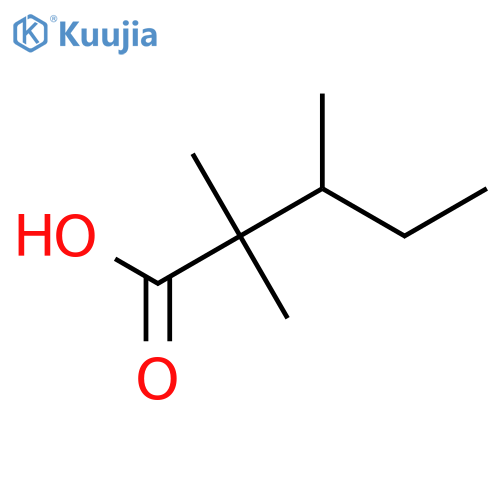 2,2,3-trimethylpentanoic acid structure