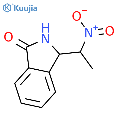 2,3-dihydro-3-(1-nitroethyl)-1H-Isoindol-1-one structure