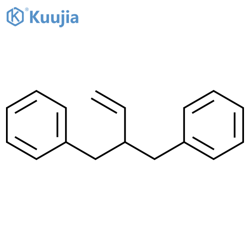 Benzene, 1,1'-(2-ethenyl-1,3-propanediyl)bis- structure