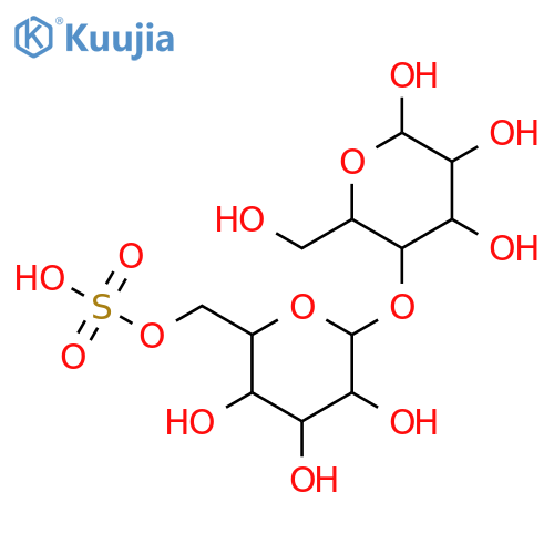 Lactose 6’-Sulfate structure
