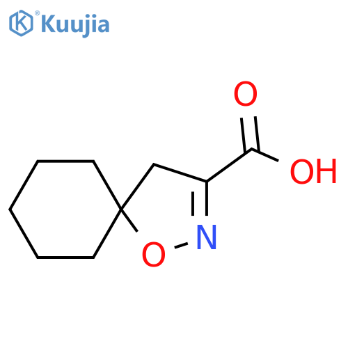 1-Oxa-2-azaspiro4.5dec-2-ene-3-carboxylic Acid structure