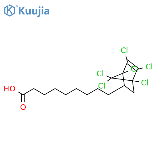 Bicyclo[2.2.1]hept-5-ene-2-nonanoic acid, 1,4,5,6,7,7-hexachloro- structure
