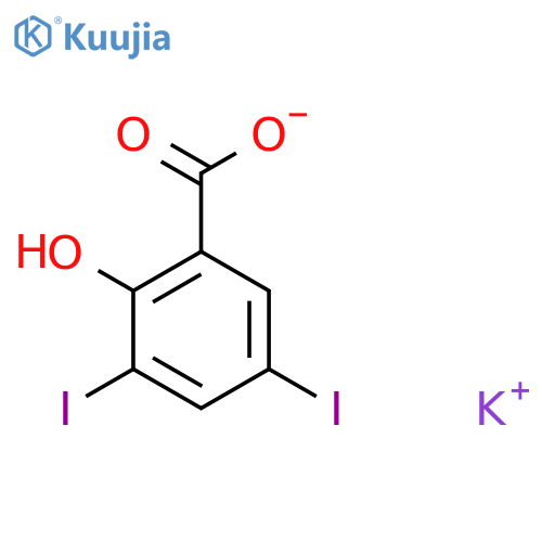 Potassium 3,5-Diiodosalicylate structure