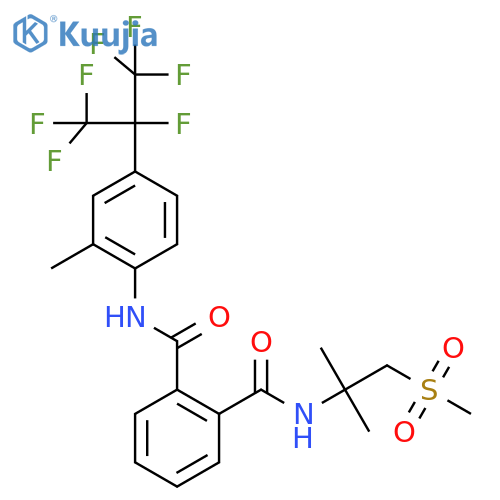 Des-iodoflubendiamide structure
