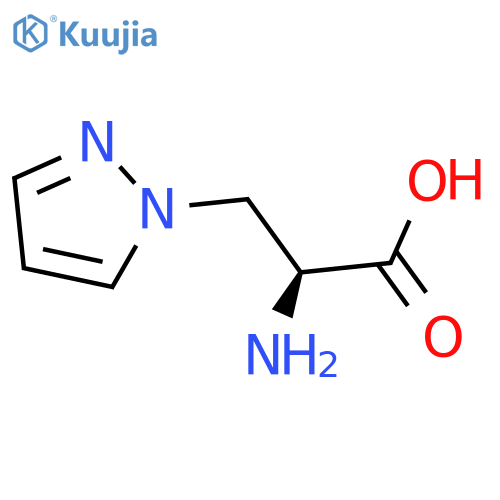 1H-Pyrazole-1-propanoicacid, a-amino- structure