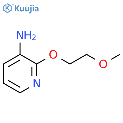 2-(2-Methoxyethoxy)pyridin-3-amine structure