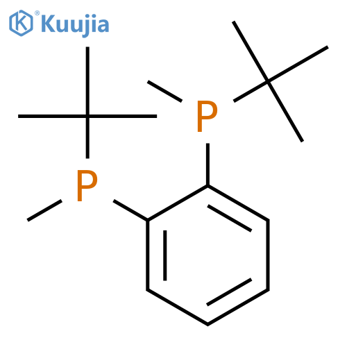 Phosphine, 1,2-phenylenebis[(1,1-dimethylethyl)methyl- structure