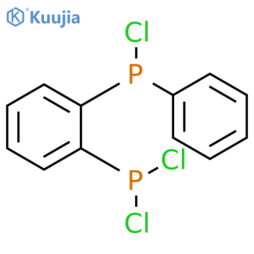 Phosphonous dichloride, [2-(chlorophenylphosphino)phenyl]- structure