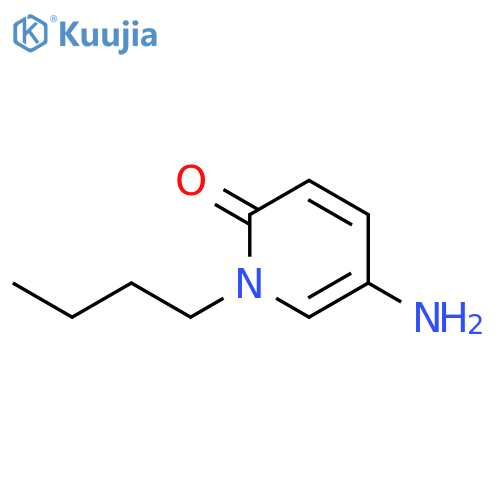 5-amino-1-butyl-1,2-dihydropyridin-2-one structure