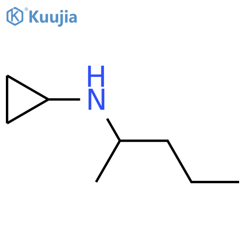 N-(Pentan-2-YL)cyclopropanamine structure
