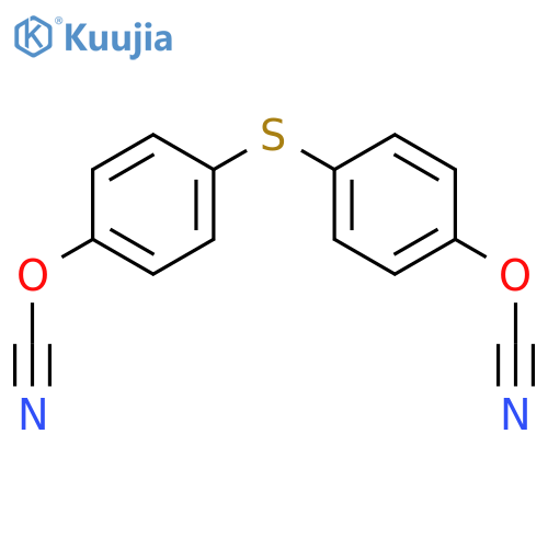 Cyanic acid,C,C'-(thiodi-4,1-phenylene) ester structure