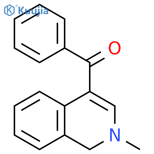 Methanone, (1,2-dihydro-2-methyl-4-isoquinolinyl)phenyl- structure