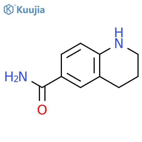 1,2,3,4-tetrahydroquinoline-6-carboxamide structure