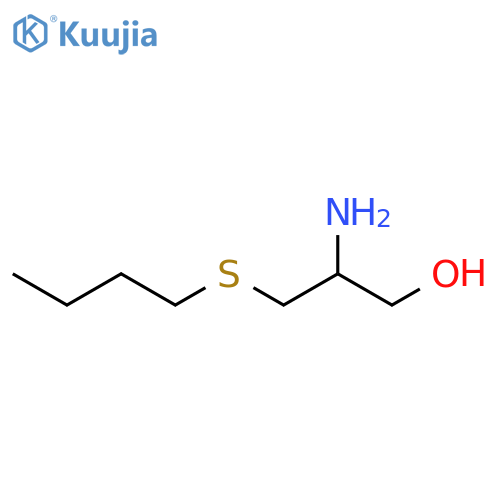 1-Propanol,2-amino-3-(butylthio)- structure