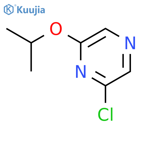 2-chloro-6-(propan-2-yloxy)pyrazine structure