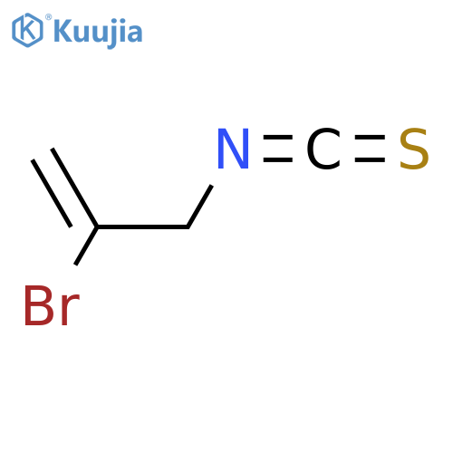 1-Propene,2-bromo-3-isothiocyanato- structure