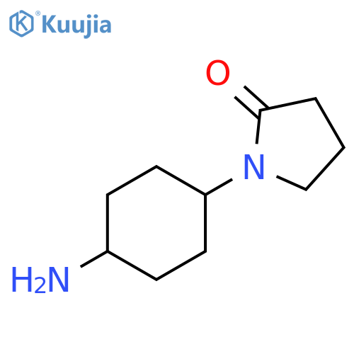 1-(4-Aminocyclohexyl)-2-pyrrolidinone structure