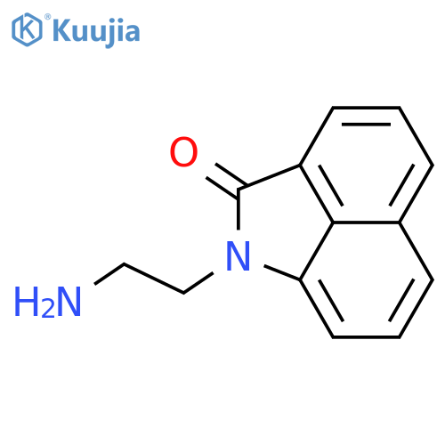 Benz[cd]indol-2(1H)-one, 1-(2-aminoethyl)- structure