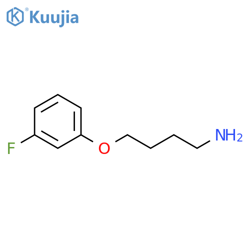 4-(3-fluorophenoxy)butan-1-amine structure