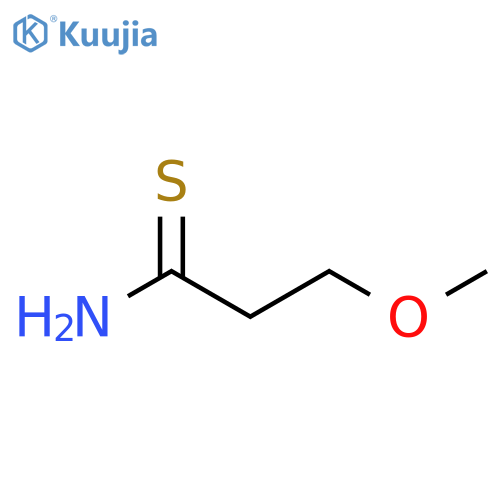 3-methoxypropanethioamide structure