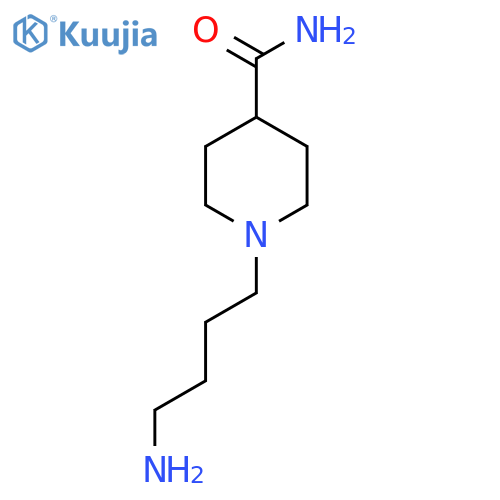 1-(4-Aminobutyl)piperidine-4-carboxamide structure