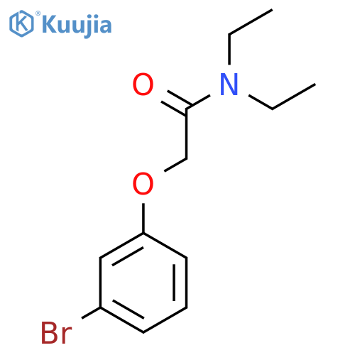 2-(3-Bromophenoxy)-N,N-diethylacetamide structure