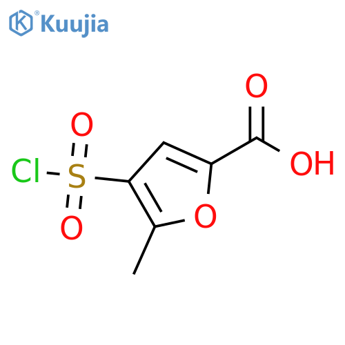 4-(chlorosulfonyl)-5-methylfuran-2-carboxylic acid structure