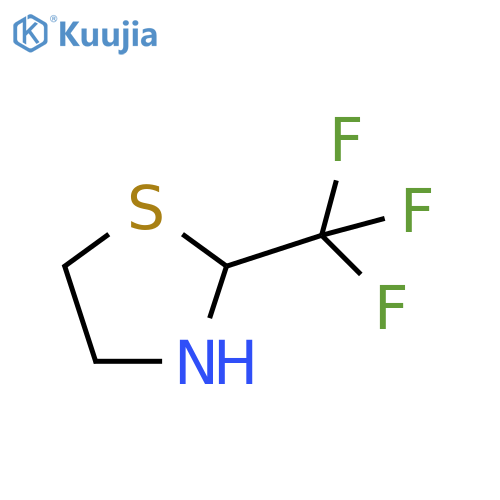 2-(trifluoromethyl)-1,3-thiazolidine structure
