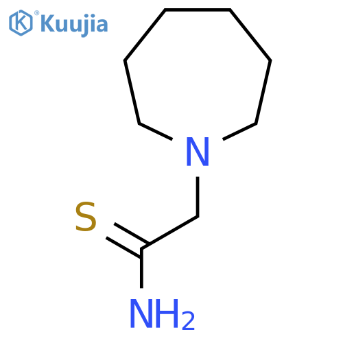 2-(Azepan-1-yl)ethanethioamide structure