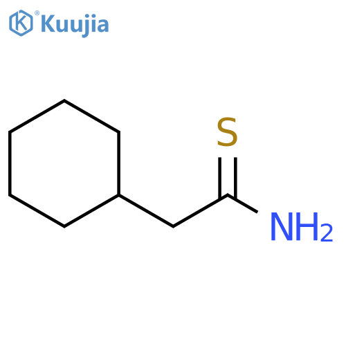 2-cyclohexylethanethioamide structure