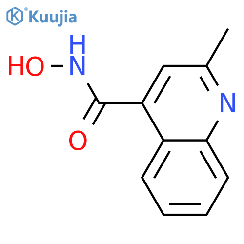 N-hydroxy-2-methylquinoline-4-carboxamide structure