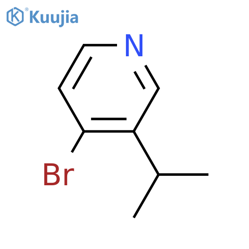 4-Bromo-3-isopropylpyridine structure
