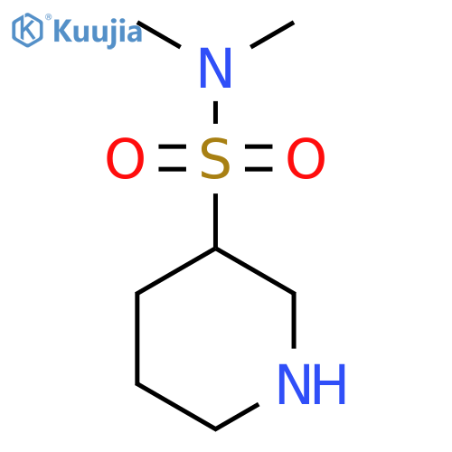 N,N-dimethylpiperidine-3-sulfonamide structure