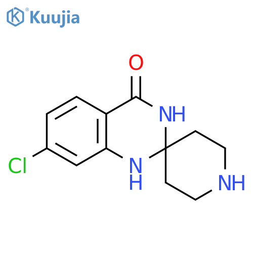 7'-Chloro-3',4'-dihydro-1'H-spiropiperidine-4,2'-quinazoline-4'-one structure