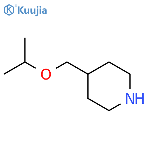 4-(Isopropoxymethyl)piperidine structure
