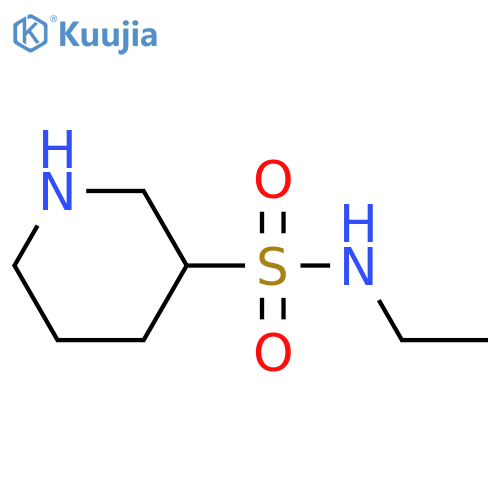 3-Piperidinesulfonamide, N-ethyl- structure