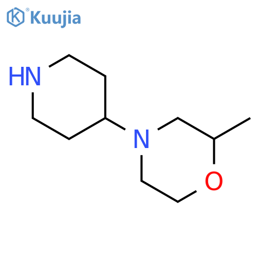 2-methyl-4-(piperidin-4-yl)morpholine structure