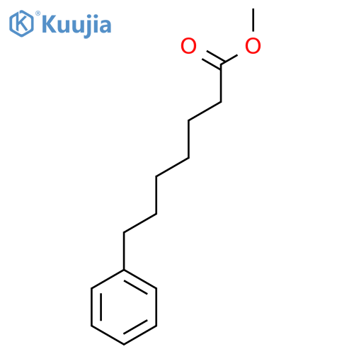Methyl 7-phenylheptanoate structure