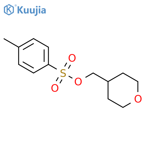 (oxan-4-yl)methyl 4-methylbenzene-1-sulfonate structure