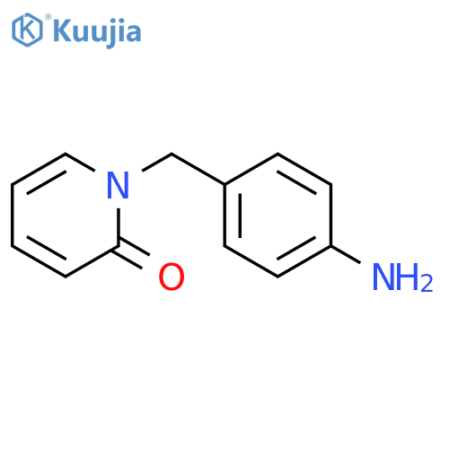 1-(4-Aminophenyl)methyl-1,2-dihydropyridin-2-one structure