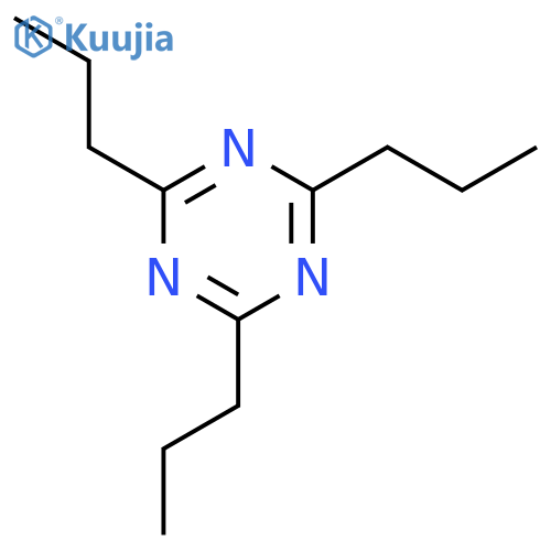 1,3,5-Triazine,2,4,6-tripropyl- structure