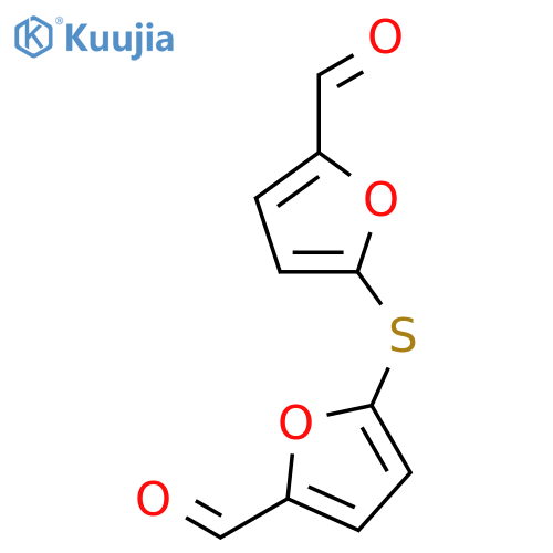 5,5'-sulfanediyldi(2-furaldehyde) structure