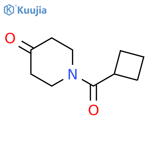 1-(Cyclobutylcarbonyl)piperidin-4-one structure