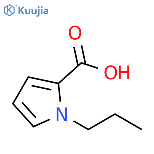 1-propyl-1H-pyrrole-2-carboxylic acid structure