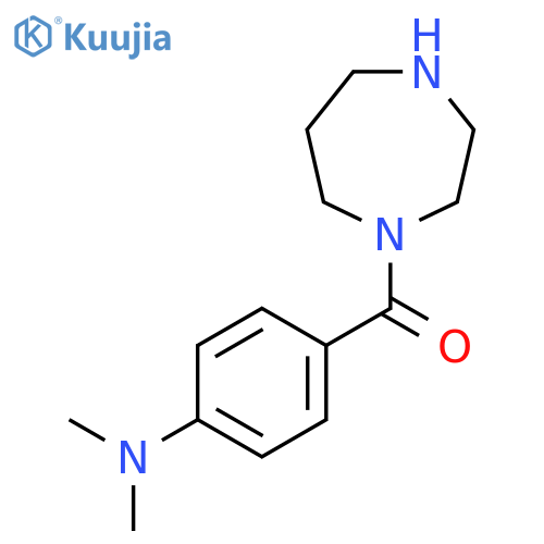 4-(1,4-Diazepane-1-carbonyl)-N,N-dimethylaniline structure