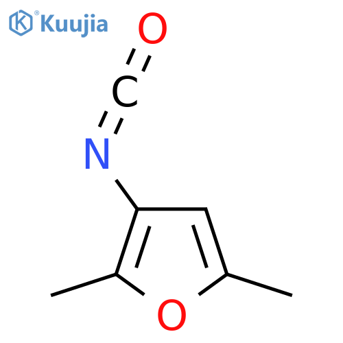 3-Isocyanato-2,5-dimethylfuran structure