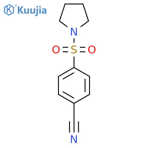 4-(Pyrrolidine-1-sulfonyl)benzonitrile structure